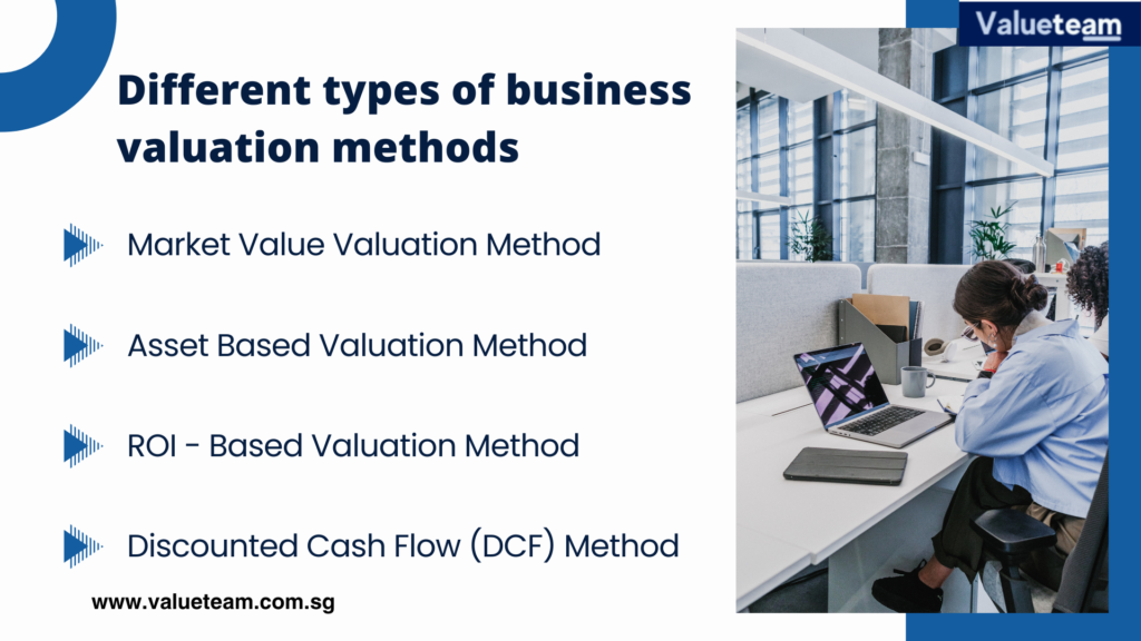 Different types of business valuation methods