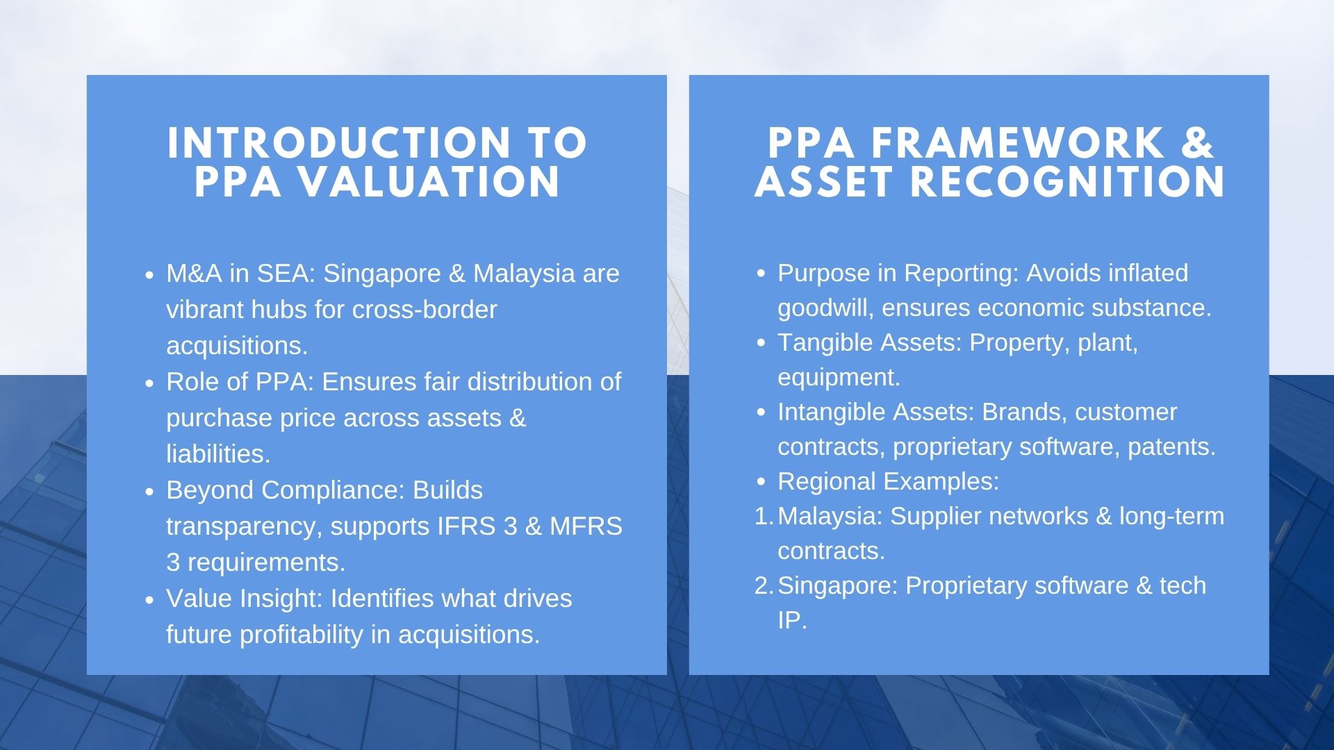 Step-by-Step Guide to PPA Valuation in Singapore and Malaysia