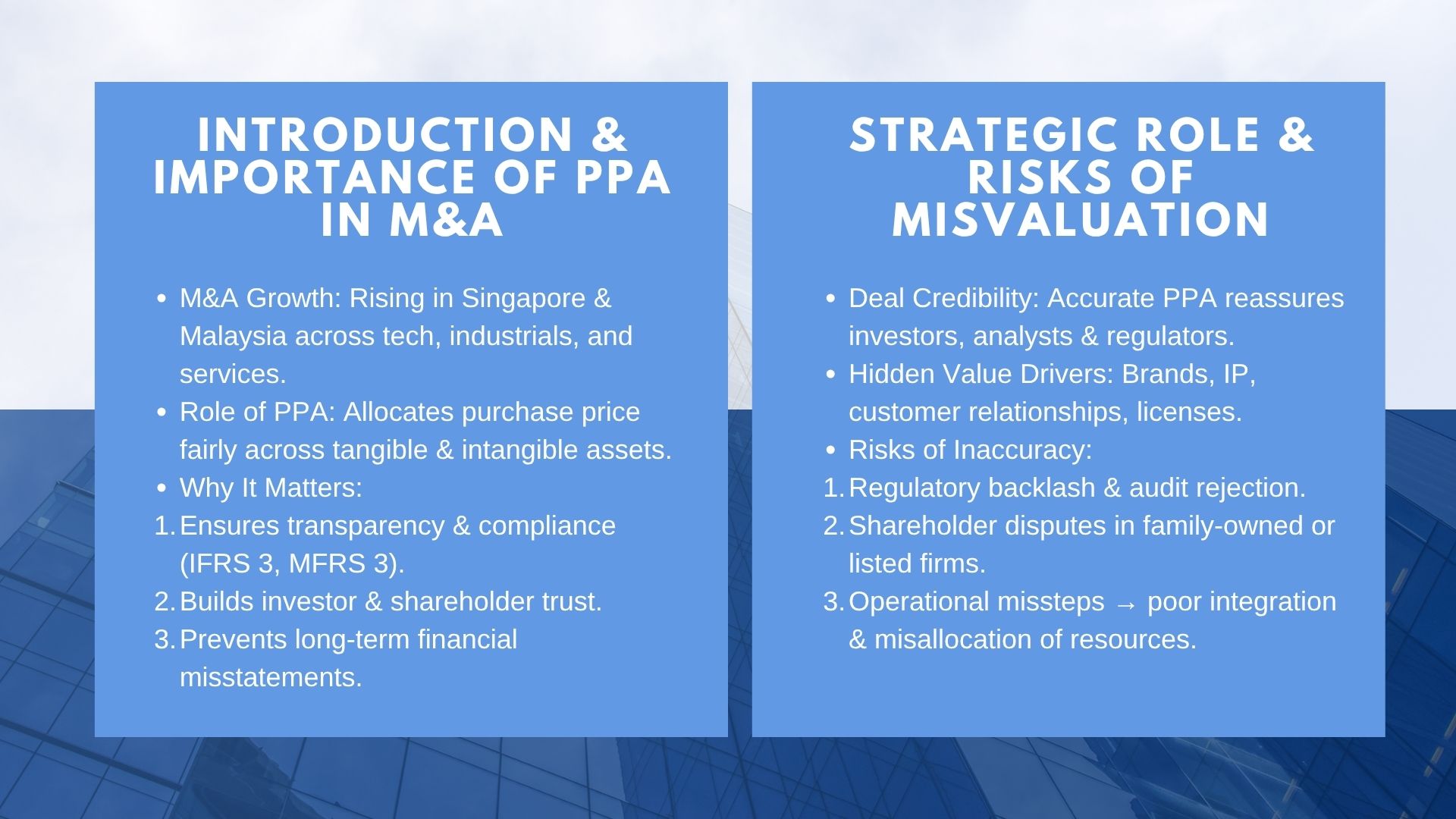 Why Accurate PPA Valuation is Critical in Mergers and Acquisitions Deals