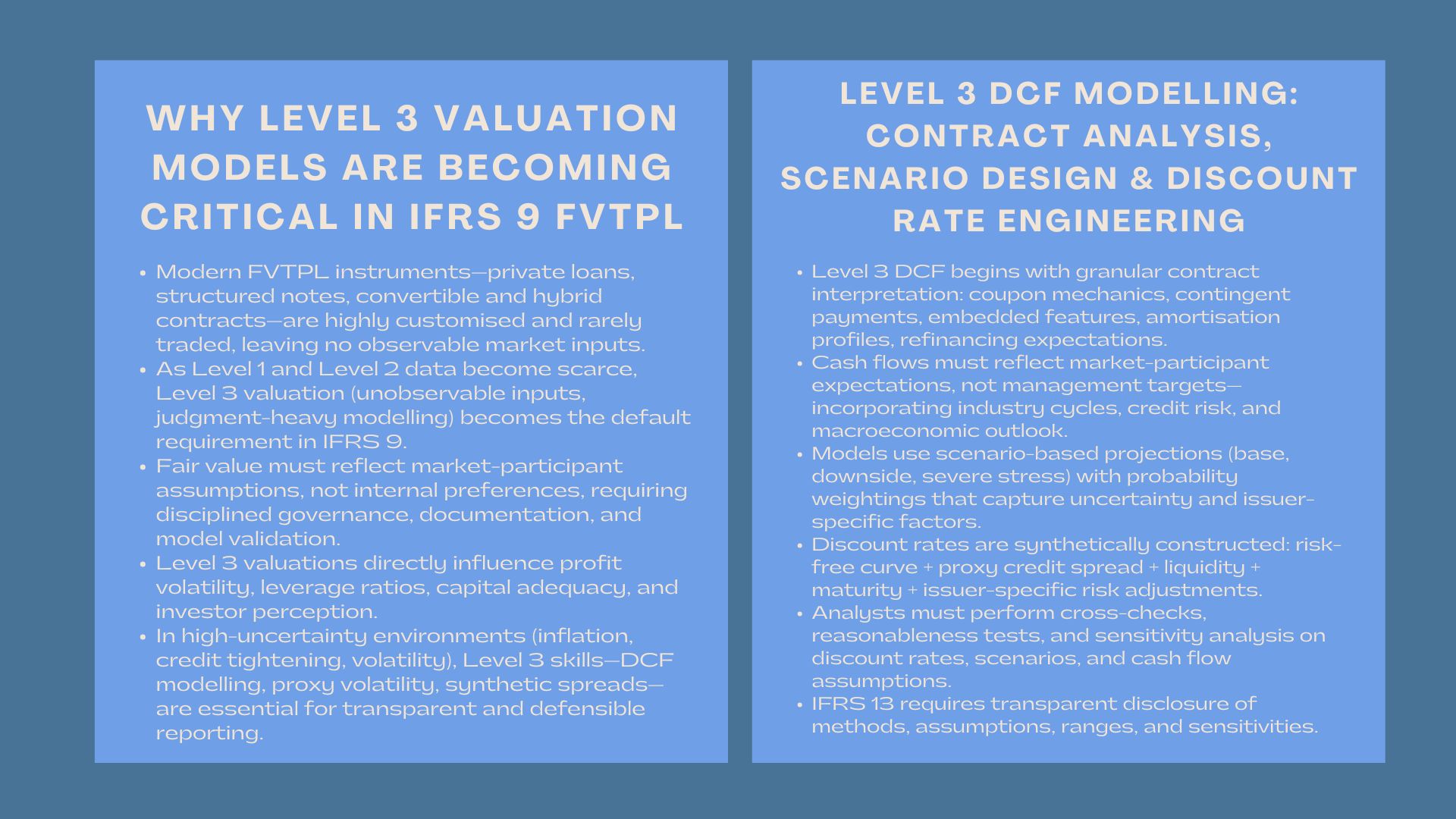 Accredited IFRS 9 Level 3 Course