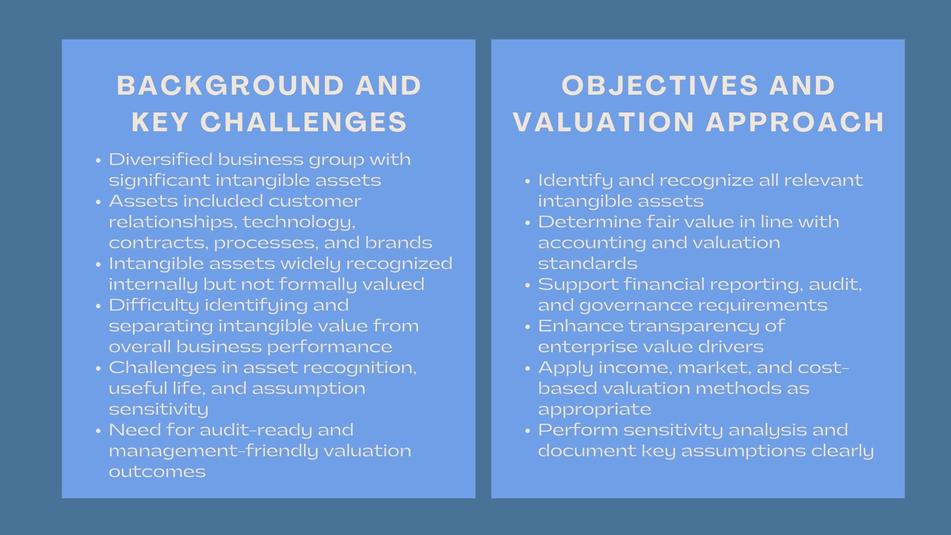 Intangible Assets Valuation Case Study